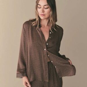 Doen Hilla Silk Top M